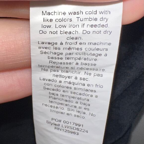 Beyond Yoga Featherweight Carried Away One Shoulder Black Mini Dress Size Medium - Picture 8 of 15